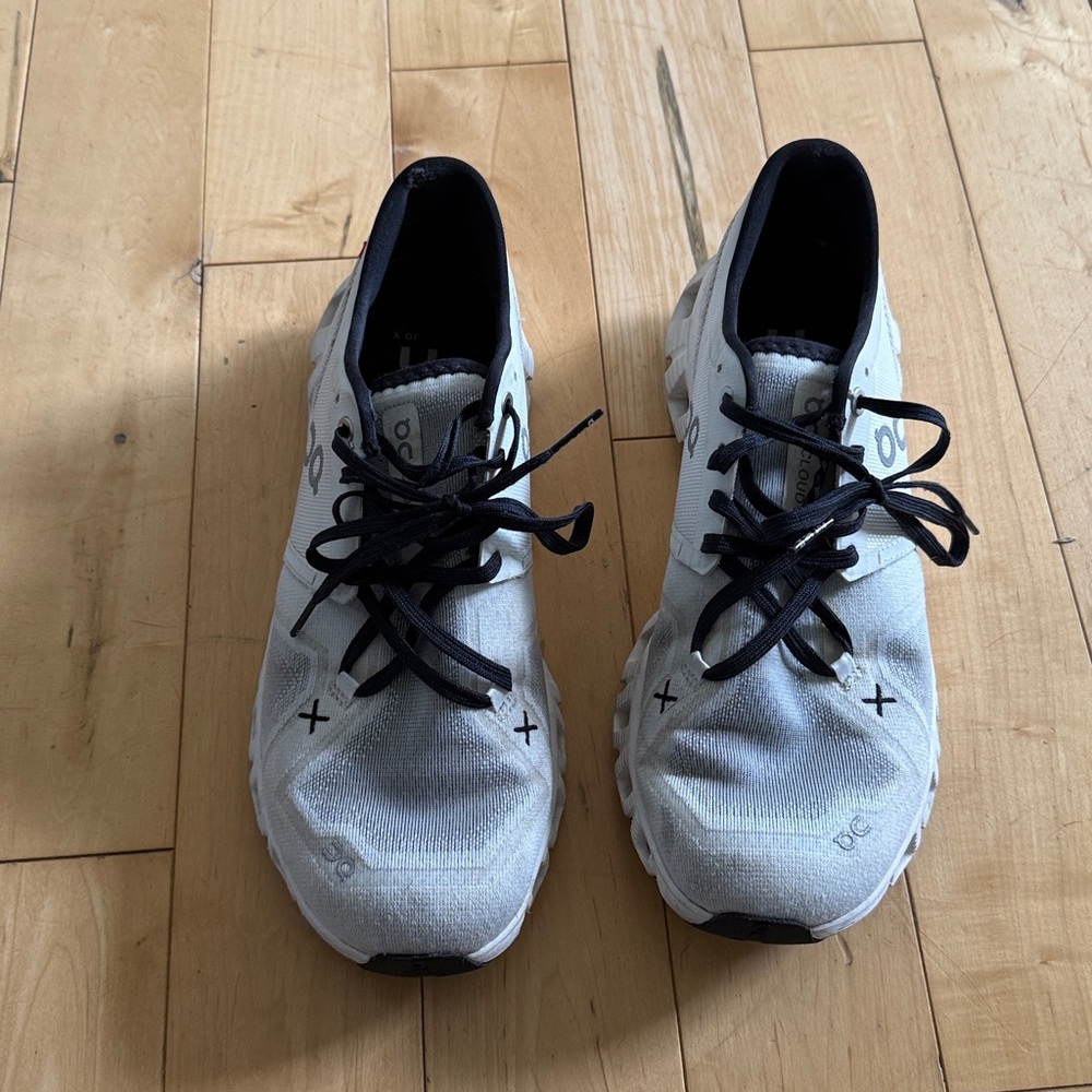 On Running Black and White Sneakers